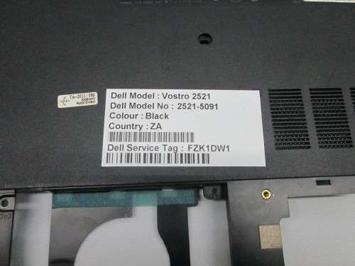 Dell Vostro 2521 Bottom Cover AP0SZ000410